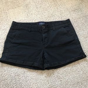 Black Midi AE Shorts